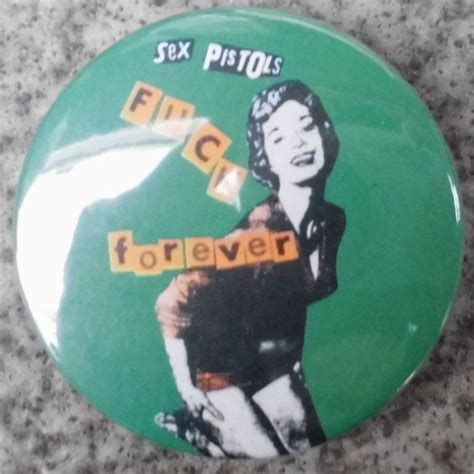 SEX PISTOLS デカバッジ FUCK FOREVER 45REVOLUTION
