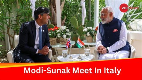 PM Narendra Modi Holds Bilateral Meeting With UK PM Rishi Sunak On