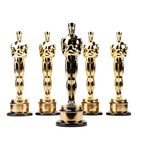 Academy Awards And Oscar Award Trophy Cartoon Png Transparent Image