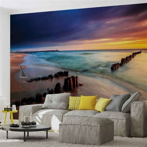 Beach Scene Wall Mural Buy Online At Europosters