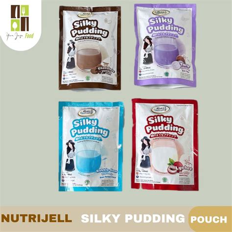 Jual Nutrijel Puding Silkysilky Puding Kemasan Pouch Shopee Indonesia