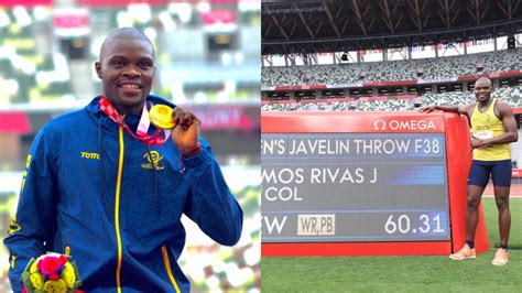 José Gregorio Lemos Le Dedica El Oro Paralímpico A Su Madre Que