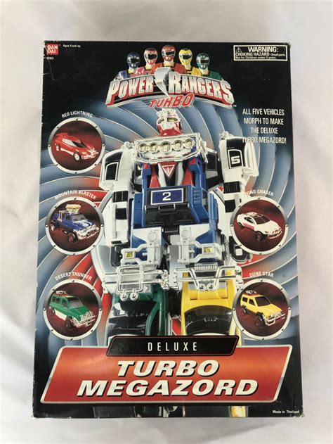 1997 Bandai Power Rangers Turbo Deluxe Turbo Megazord (Boxed) – Angel Grove Toys & Collectables