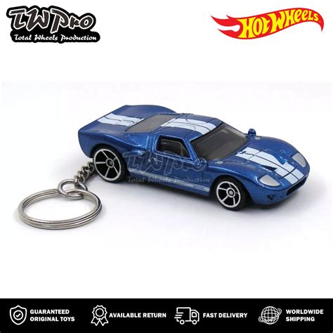 GANTUNGAN Hot WHEELS Ford GT Blue Fast And Furious KEYCHAIN KEYRING KEYCHAIN CUSTOM