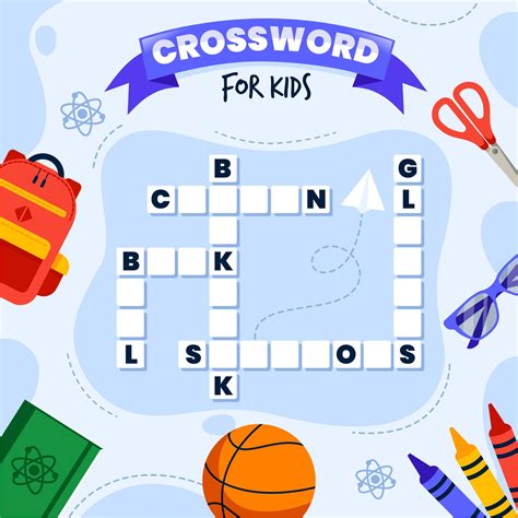 crossword  kids construct   shepherd games