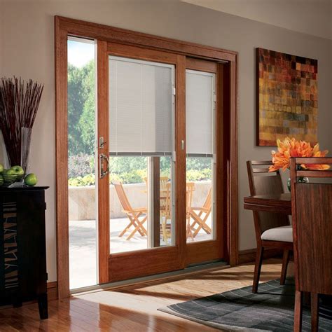 Blinds Between The Glass Andersen Patio Doors Sliding Doors Exterior