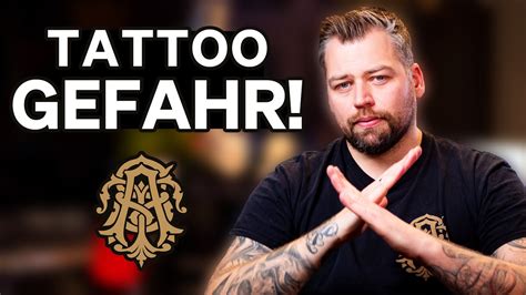 Diese Punkte machen Tattoos gefährlich für Dich YouTube