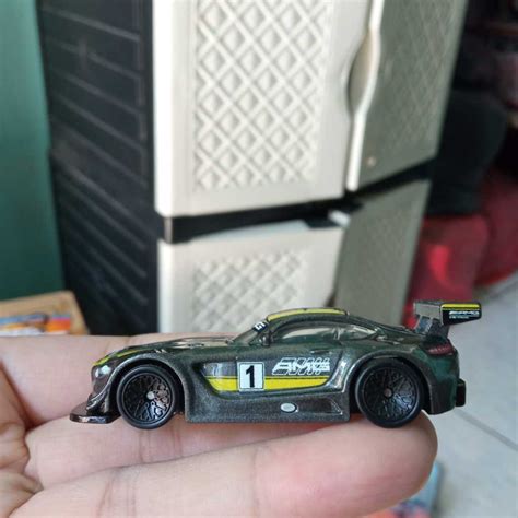 Hot Wheels Premium Loose Mercedes Benz AMG GT3 From Diorama Shopee Malaysia