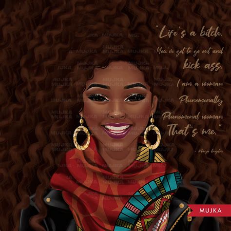 Black Woman Clipart Self Worth Png Strong And Fierce Sublimation