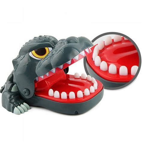 Novobey Crocodile Teeth Toys Game For Kids Crocodile Biting Finger ...