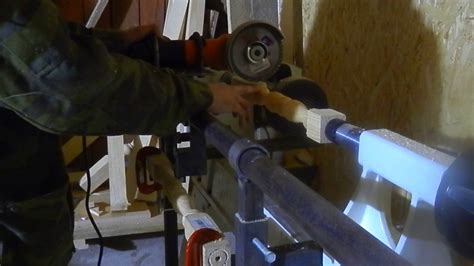 Токарный копир по дереву - YouTube