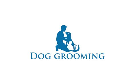 Dog Grooming Logo Template #163411 - TemplateMonster