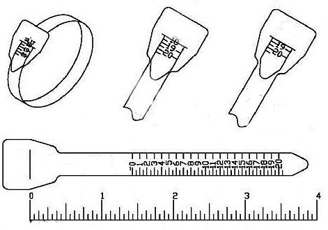 Как подобрать размер кольца — www.JewelGold.ru — В мире ювелирных ...