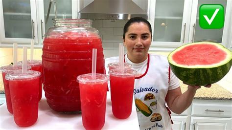 Refrescate este verano con deliciosa agua de sandía con recetas