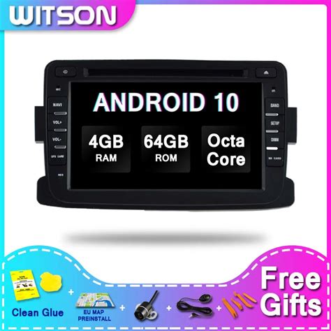 DE Stock Sistema De Audio Para Coche Sistema Android WITSON 10 0 4