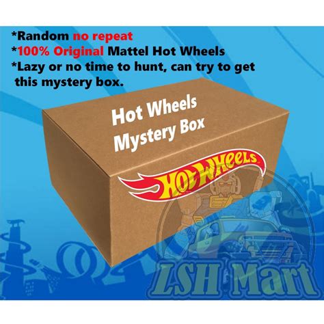 Hot Wheels Mystery Box Mainline Random Real Car Shopee Malaysia