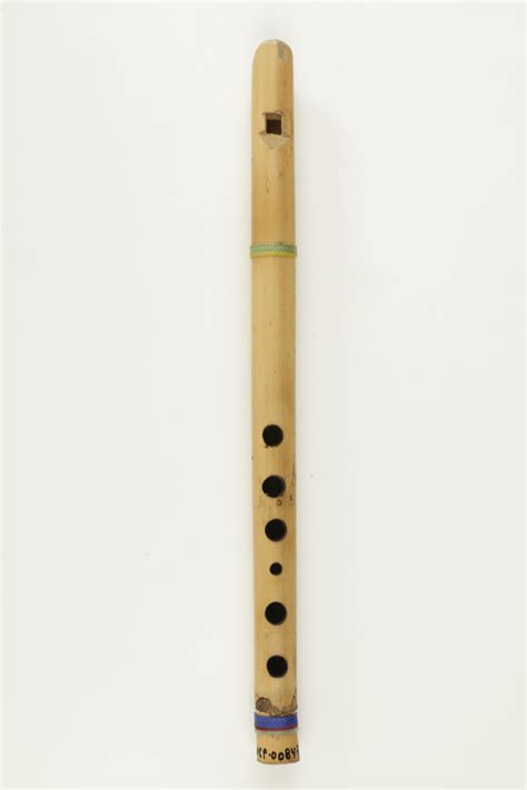 flauta de carrizo – Museo Nacional de Culturas Populares