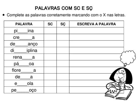 Palavras Com Sc E Sc