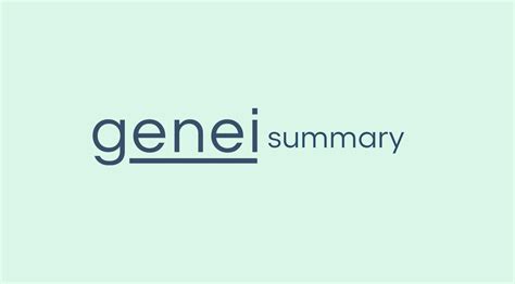 genei ai powered research