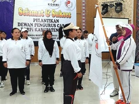 Dpc Porpi Kabupaten Karo Dilantik Rehjorena Br Purba Ketua