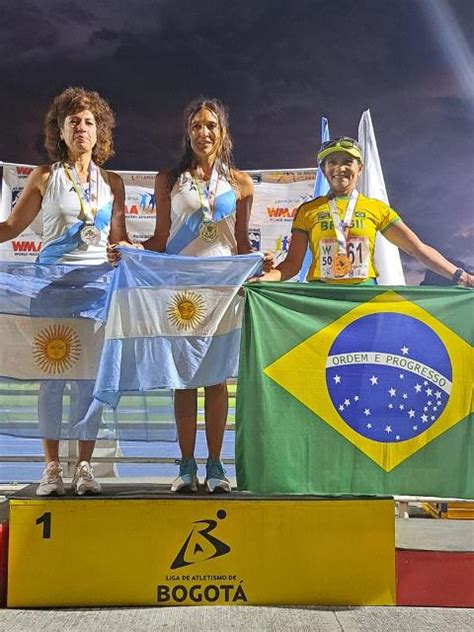 Sul matogrossense Lúcia Aguiar representa o Brasil e conquista Bronze