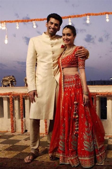 Shraddha Kapoor Wedding Pic The Couple Arrived In Matching Outfits