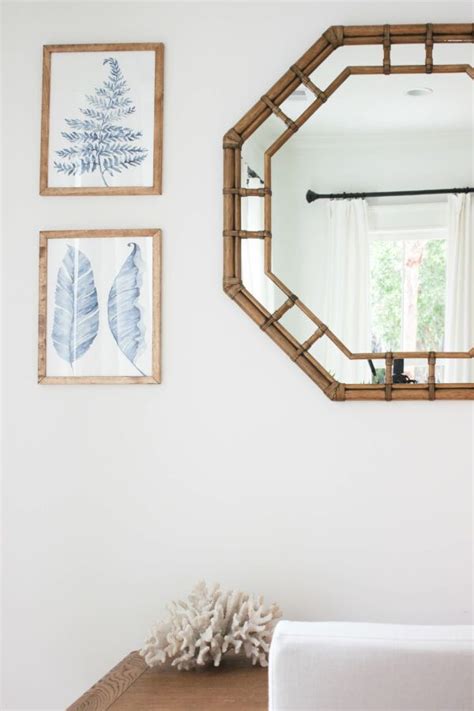 arrange framed prints   wall milk  decor budget