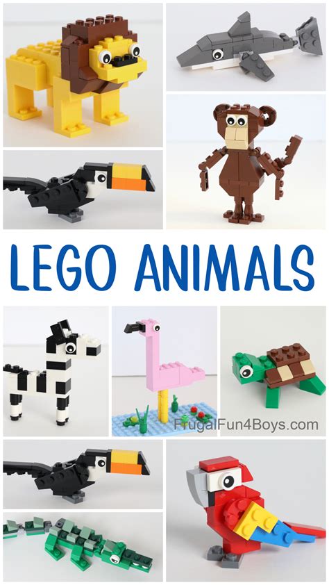 How to build awesome lego animals – Artofit