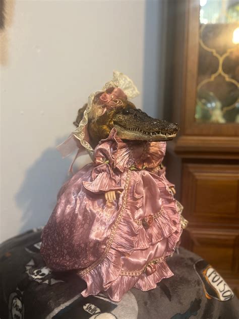 Veruca The Victorian Alligator Doll Etsy