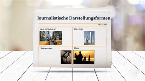 Journalistische Darstellungsformen By Florian G Rtner On Prezi