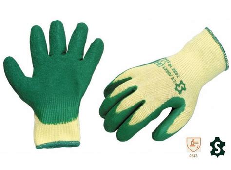 Купить Перчатки рабочие с латексным,рифленым покрытием,для работы с ...