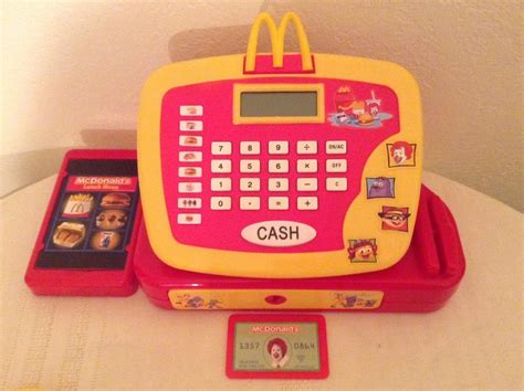 McDonalds McDonald's Cash Register with McD play food | #1873501678