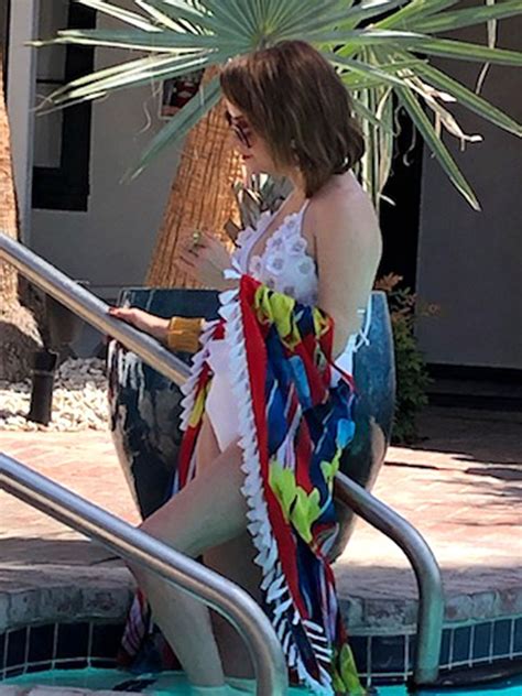 TARYN MANNING In Bikini At A Photoshoot In Palm Springs 05 18 2019