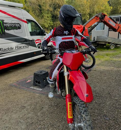 First Glimpse Of Jeremy Seewer On The Ducati Fox Gear Gatedrop