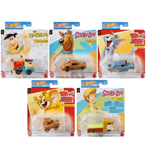 Hanna Barbera Hot Wheels Character Car Mix Case
