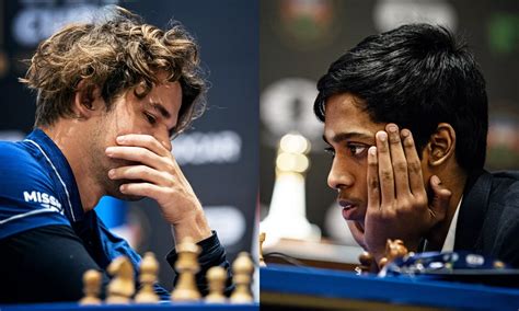 Chess FIDE World Cup 2023 Final Game 1 Between R Praggnanandhaa