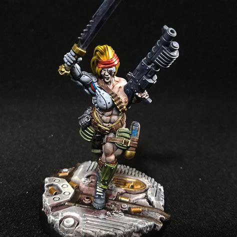 3D Printable Jungle Colonel Babe By Across The Realms