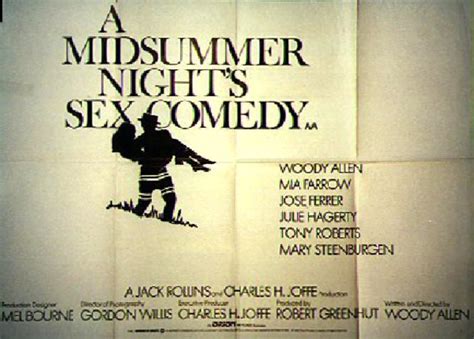 A Midsummer Night S Sex Comedy British Quad Poster Posteritati Movie Poster Gallery