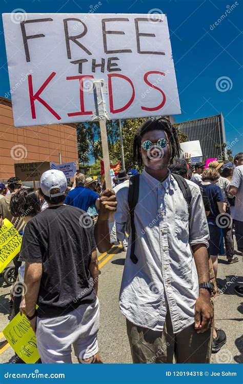 June Los Angeles California Usa Keep Families Together