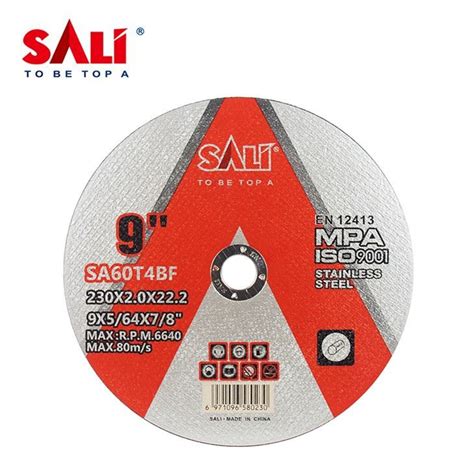 China 9 Inch Stainless Steel Cutting Disc Manufacturers Suppliers And