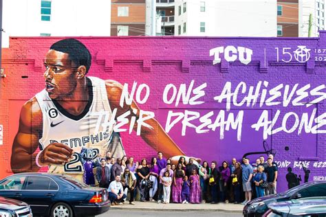 Tcu On Twitter Tcu Celebrated Desmond Bane With The Launch Of A