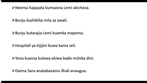 Uchambuzi Wa Bembea Ya Maisha Mbinu Za Uandishi Lugha Mbinu Ya Kinaya