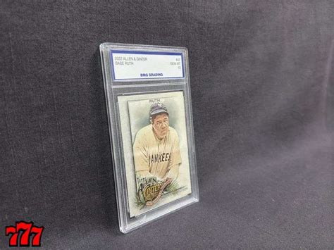 Babe Ruth Graded Gem Mint Baseball Card Auction Company
