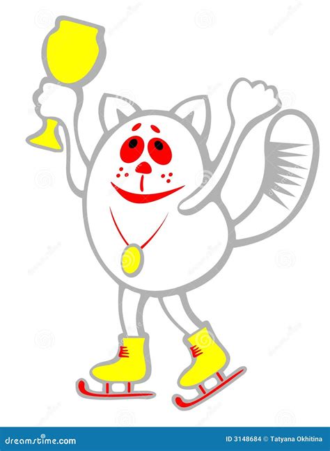 Cat-champion Stock Images - Image: 3148684