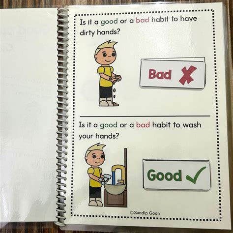 Good Habits And Bad Habits Resource For Teacher
