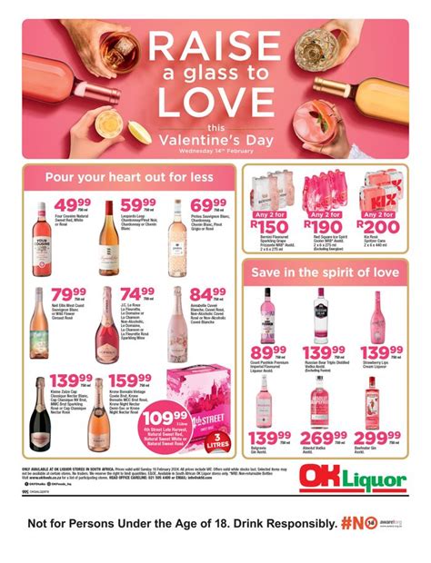 Ok Liquor Specials And Deals Valentines Day Tiendeo