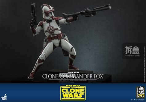 Hot Toys 星球大战克隆人战争克隆指挥官福克斯1 6比例珍藏人偶 文心AIGC
