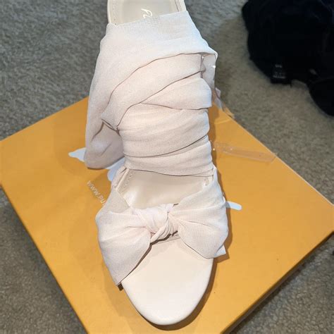Nude Heels Only Wore Once Size 10 Depop