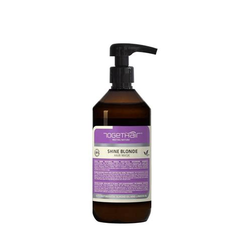 Togethair Shine Blonde Mask maska do włosów blond rozjaśnianych i siwych ml Profesjonalne