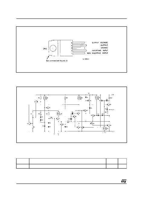 Tda2003 Datasheet210 Pages Stmicroelectronics 10w Car Radio Audio